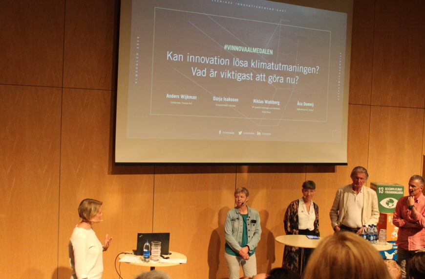 Kan innovation lösa klimatutmaningen?