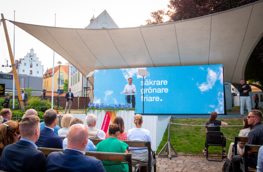 Moderaternas dag i Almedalen