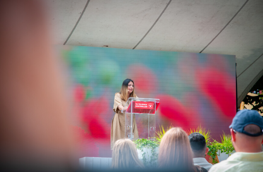 Vänsterpartiets dag i Almedalen