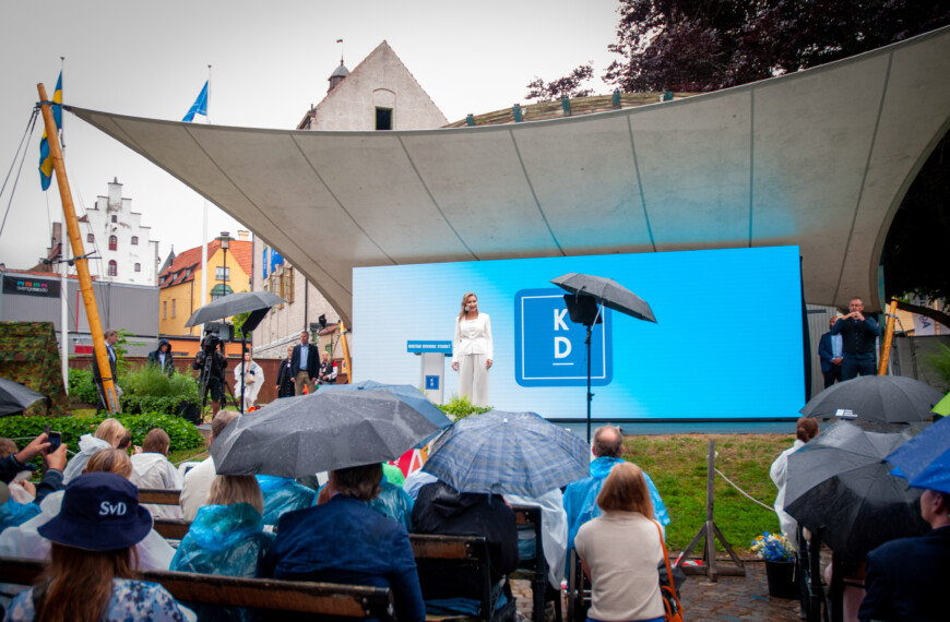 Kristdemokraternas dag i Almedalen