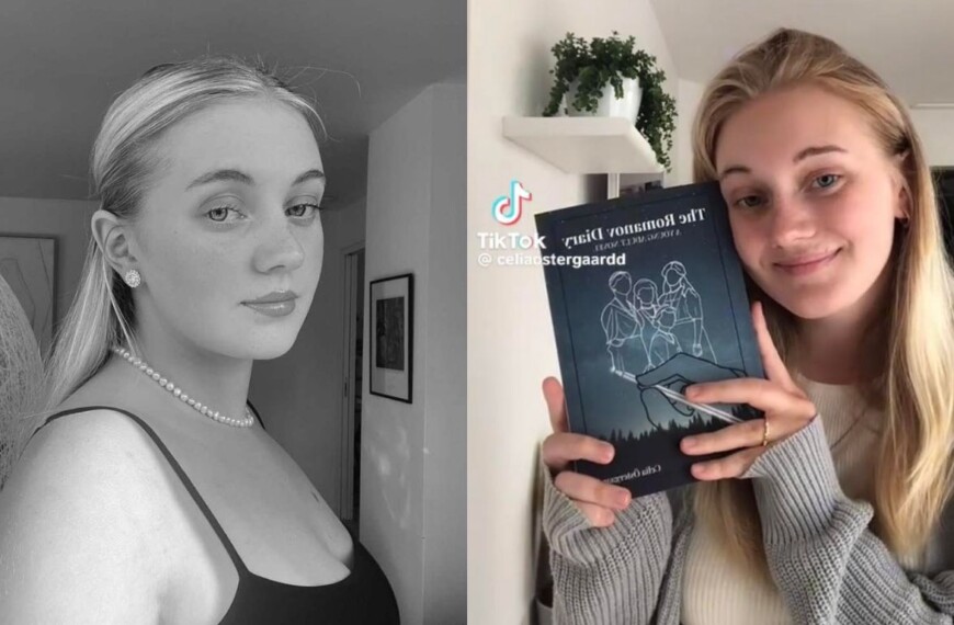 21-åriga Celia Östergaard om skrivandet, bokintresset och TikTok