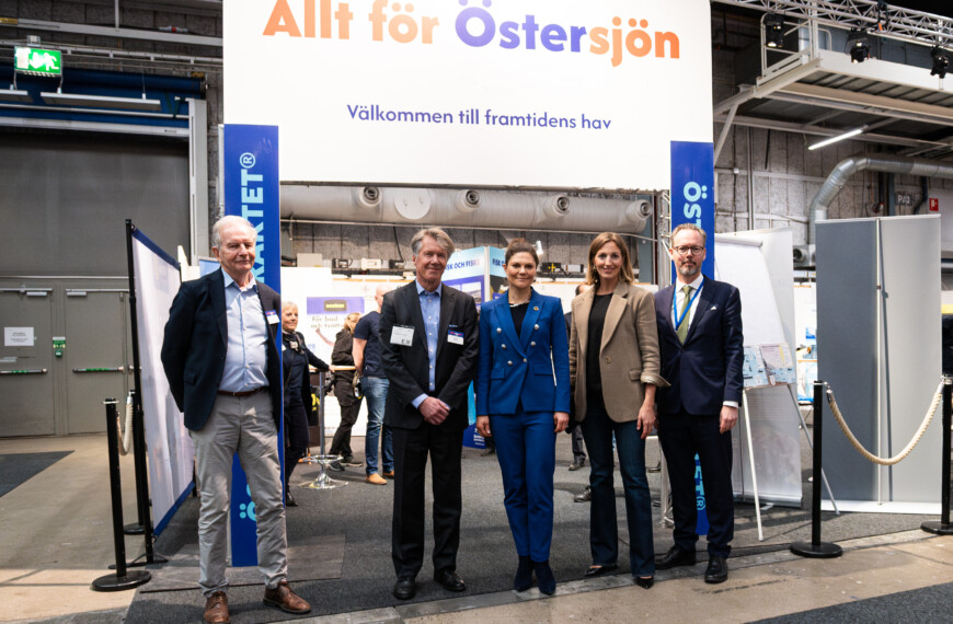 Kronprinsessan besöker seminarie om Östersjön