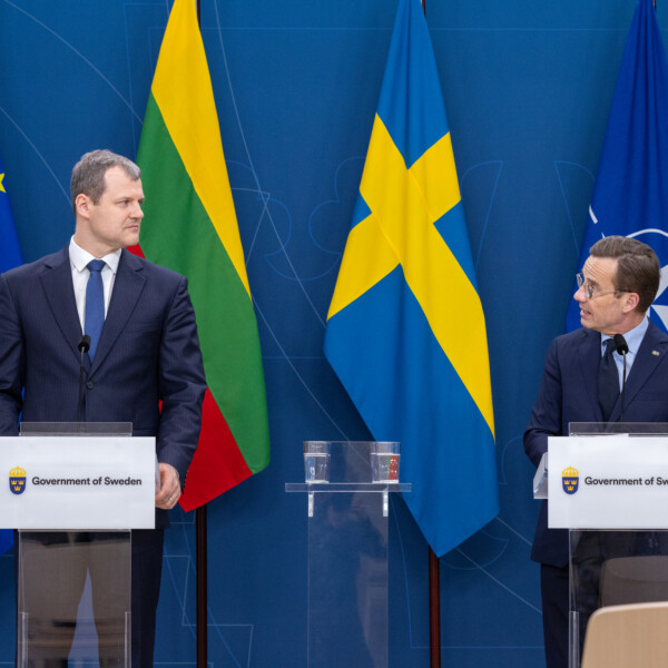 Litauens premiärminister på besök i Stockholm