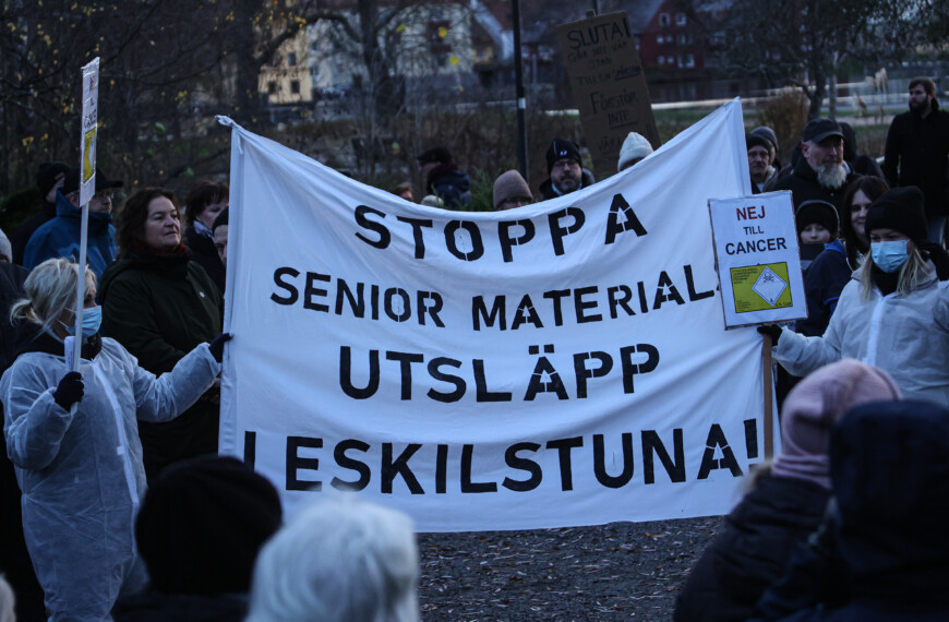 “Det är horribla mängder” – stark oro i Eskilstuna inför Senior Materials utsläpp