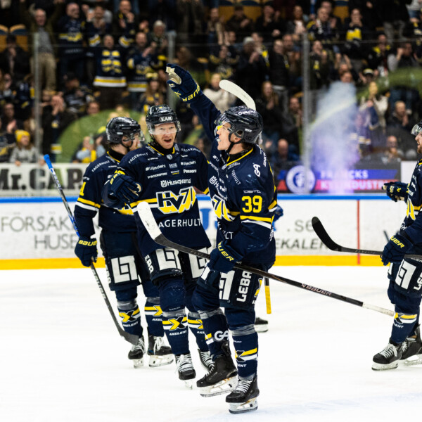 HV71 klar seger mot Leksand – 5–0 i Husqvarna Garden