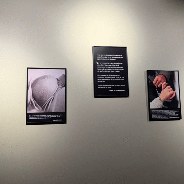 Unga definierar försvarsvilja och motståndskraft i utställningen “VI BEHÖVS” med Fryshuset