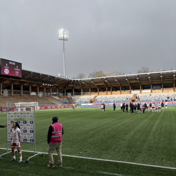 IK Uppsala vs FC Rosengård hade en match under lördagen.